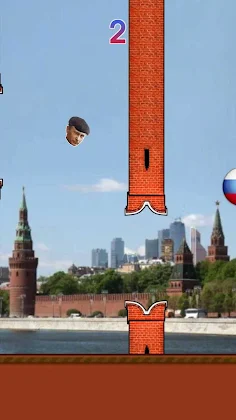 Flappy Putin: Hardbass Gopnik - Screenshot 2