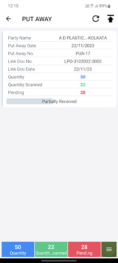 LOGIC WMS Screen 2