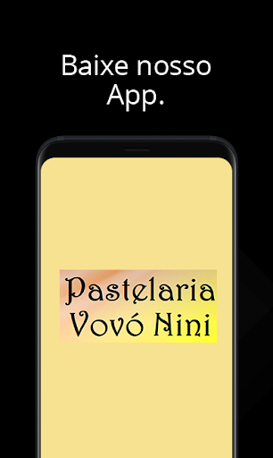 Android application Pastelaria Vovó Nini screenshort