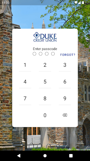 Android application DUFCU Mobile screenshort