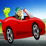 Monkey Car icon
