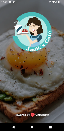 Android application Janik's Cafe screenshort