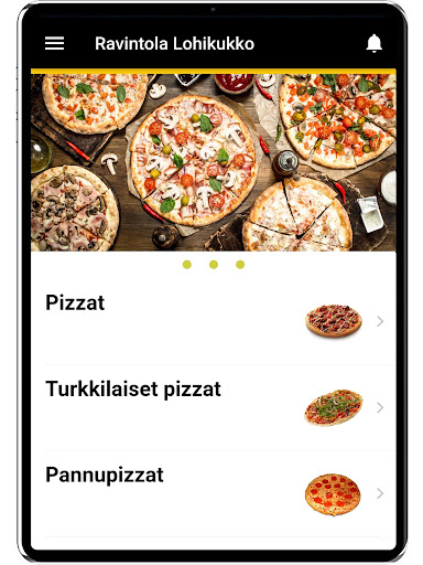 Pizzeria Savon Solmu Screen 2