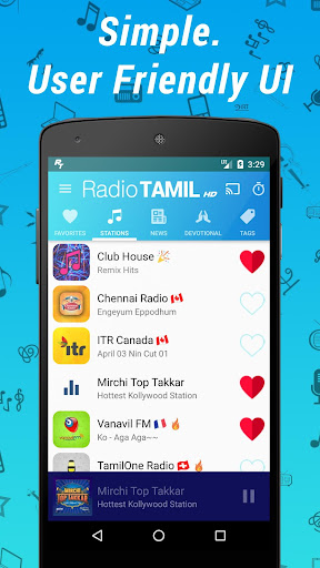 تطبيق Radio Tamil HD - Music  News  برو0