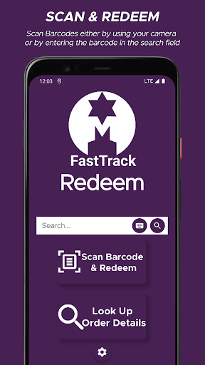 Android application Merlin FastTrack screenshort