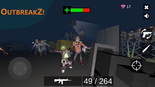 Code Triche OutbreakZ - FPS Zombie Survival APK MOD screenshots 1