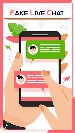 Android application Fake Live Chat - Live Video Ca screenshort