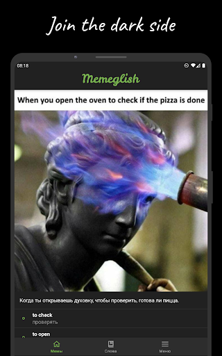 Screenshot of Memeglish: Learn English Vocab