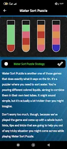 water sort puzzle guide