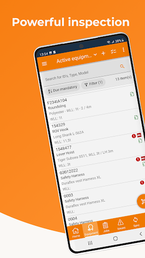Android application Onix Inspect screenshort