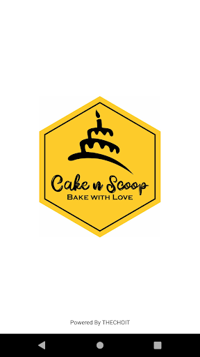 Android application Cake N Scoop screenshort