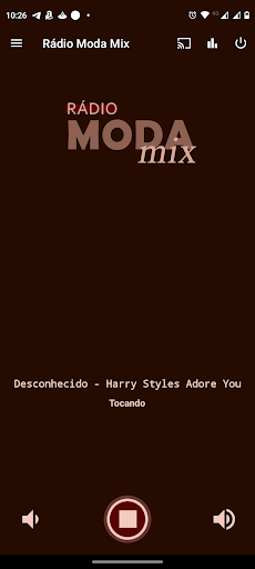 Android application Rádio Moda Mix screenshort