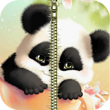 Chinese animal Panda Zipper icon