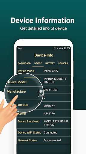 Device Info - Phone Info App Screen 3