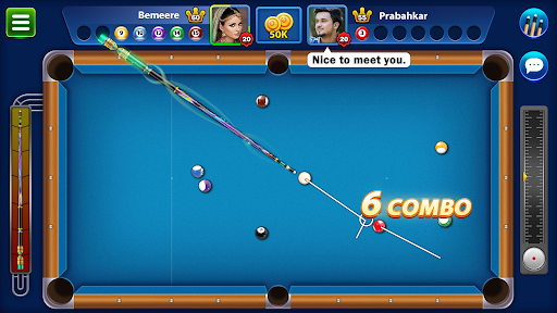 Android application 8 Ball & 9 Ball Pool screenshort