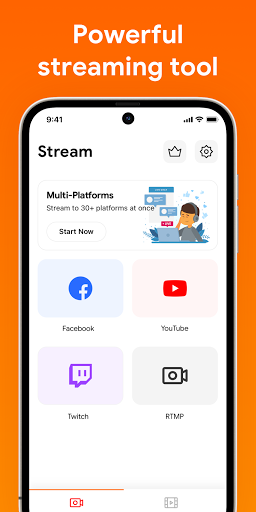 Live Now - Live Stream Screen 3