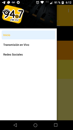 Android application Fm Cu 94.7 - Cnel. Moldes screenshort