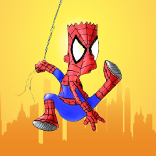 Spider Superhero Bart Runner