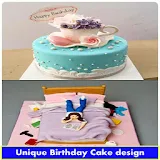 Unique Birthday Cake Design icon