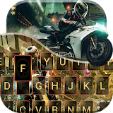 Motorcycle Rider Keyboard icon