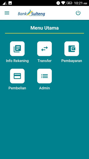 BANK SULTENG SMS BANKING Screen 3