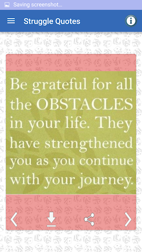 Struggle & Hard Work Quotes Screen 2