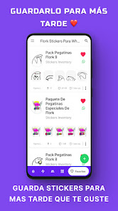Captura 16 Flork Stickers: WASticker 2023 android
