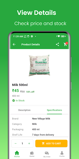 App screenshot
