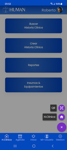 Human Salud Historia Clínica Screen 3