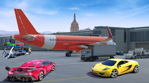 Android application Airplane Car Transporter Pilot screenshort