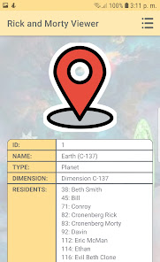 Screenshot 4 Localizador de personajes de R android