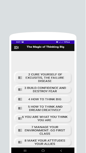 The Magic of Thinking Big Book