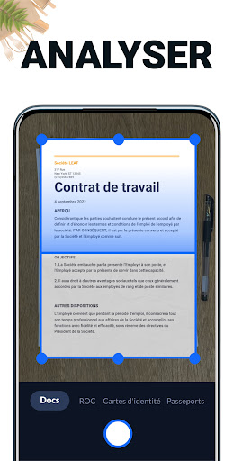 Aperçu de l'application