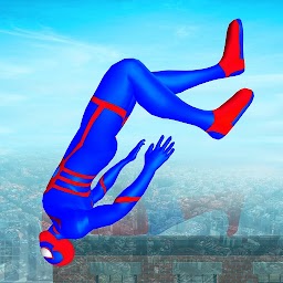 Rope hero flying spider games