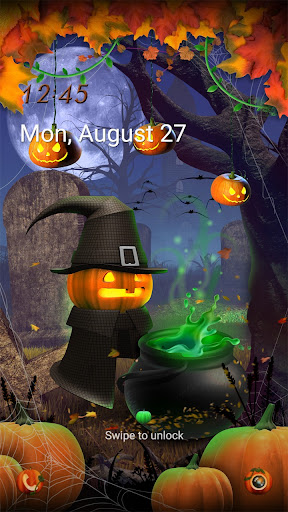 Android application 4K Wallpaper HD - Pumpkin Hat screenshort