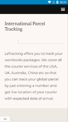 Letracking - Parcel Tracking