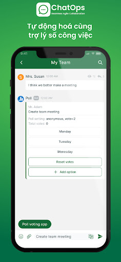 ChatOps Screen 2