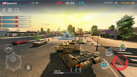Modern Assault Tanks: Tank War 8