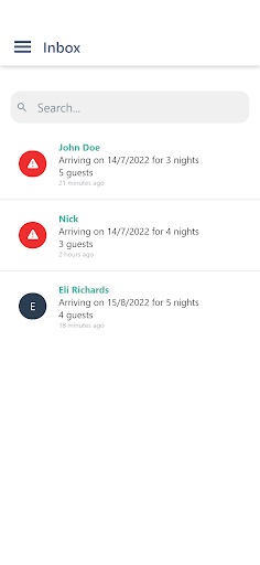 Android application Coolstays Owners screenshort