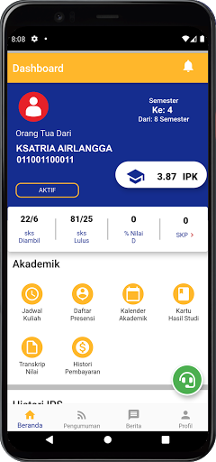 Kampus Kita Orang Tua Screen 2