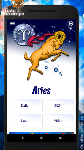 Android application Aries Daily Horoscope 2024 screenshort