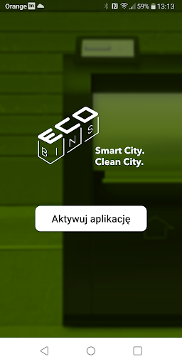 Android application EcoBins Master screenshort