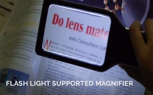 Android application Magnifying glass: Magnifier screenshort