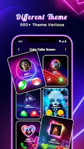 Color Caller Screen