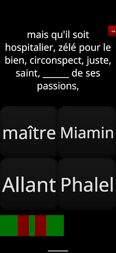 Quiz biblique en français Screen 3