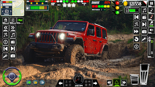 Android application SUV 4x4 Jeep Offroad Driving screenshort