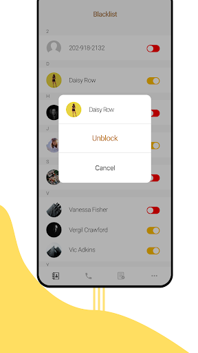 Do not call - Block Secretly