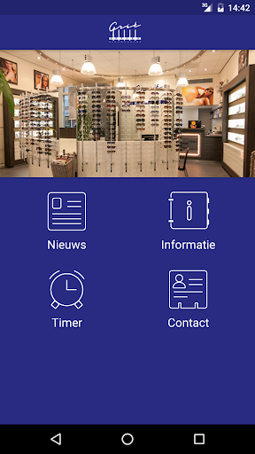 Android application Grit Optiek Nieuwerkerk screenshort