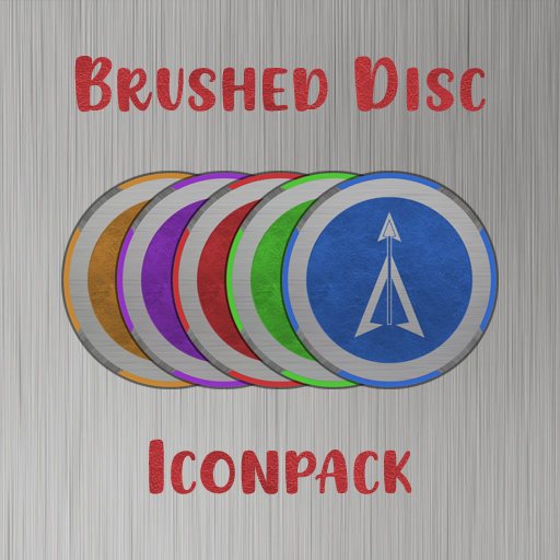 Brushed Disc Icon Pack logo
