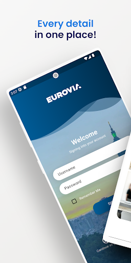 Android application Eurovia screenshort